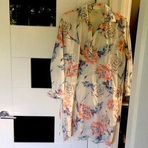 Gap dress with drawstring waist